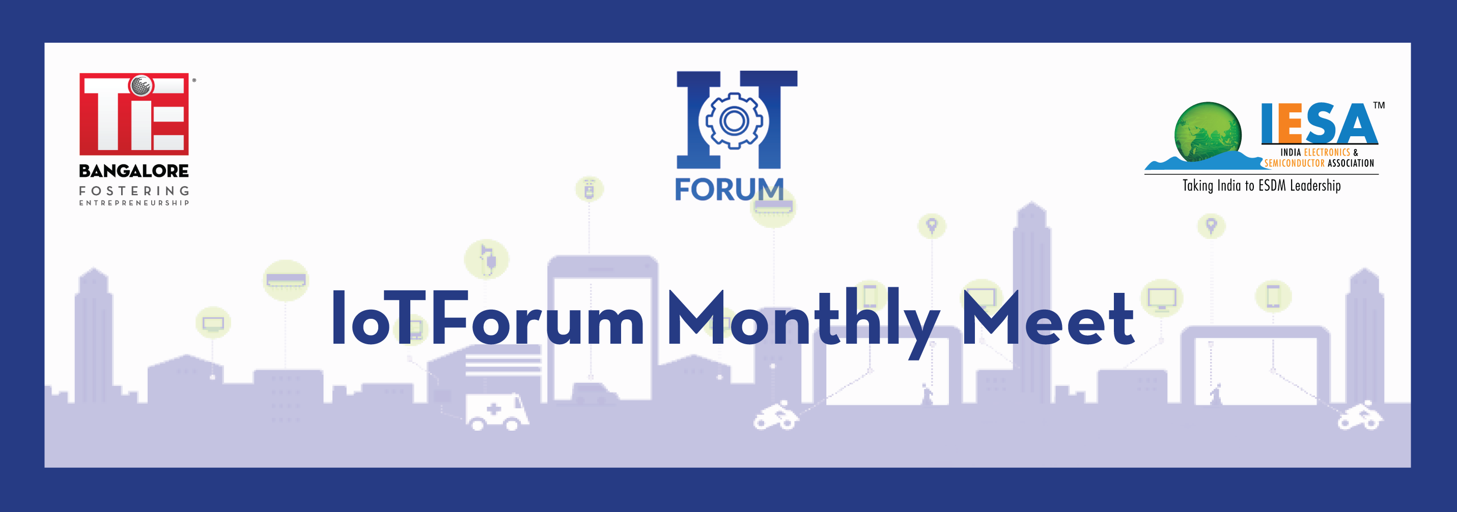 IoTForum Monthly Meet Banner
